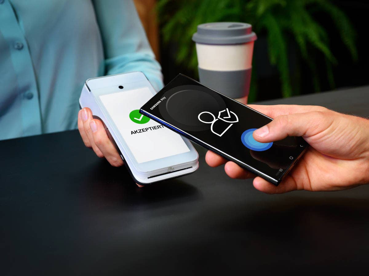 samsung pay mobiles bezahlen