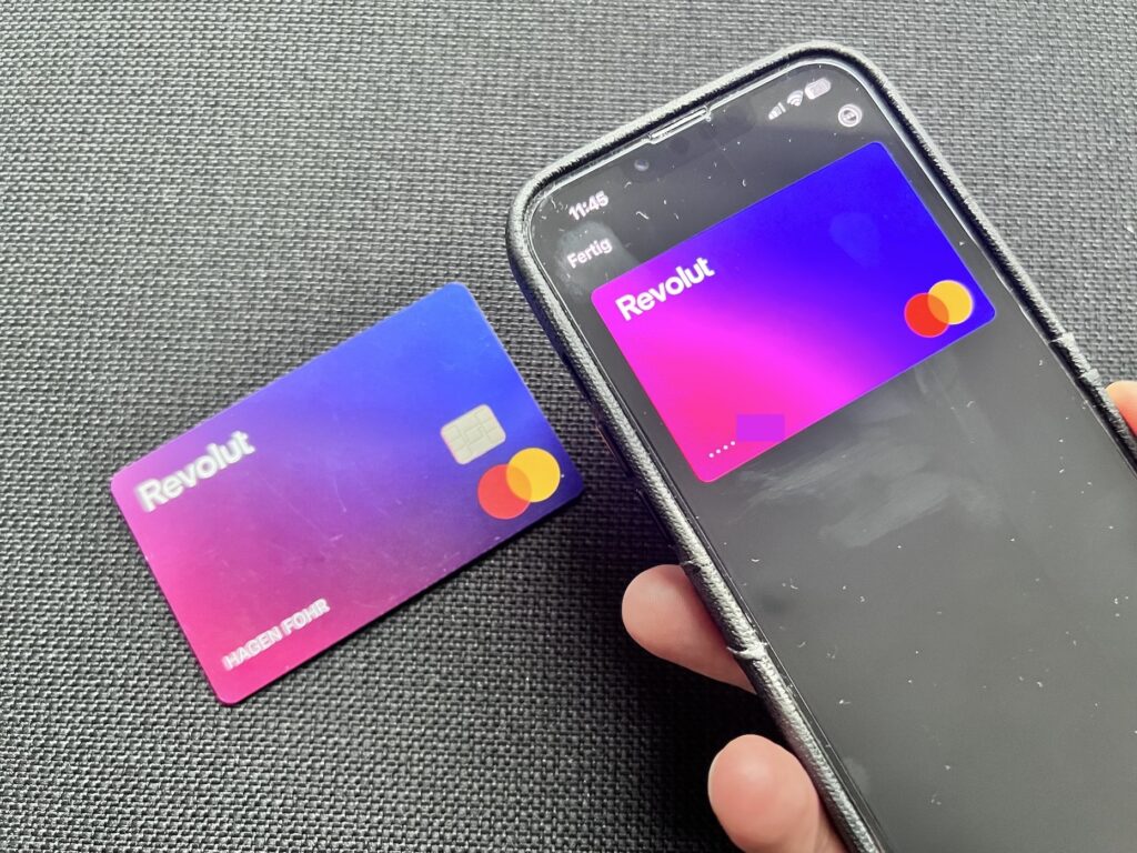revolut virtuelle und physische mastercard ohne schufa