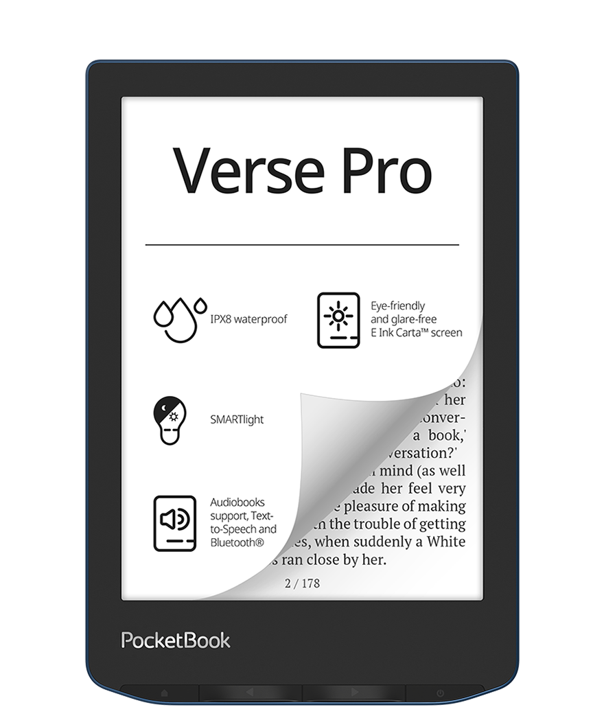 hidden 634 pocketbook verse pro azure