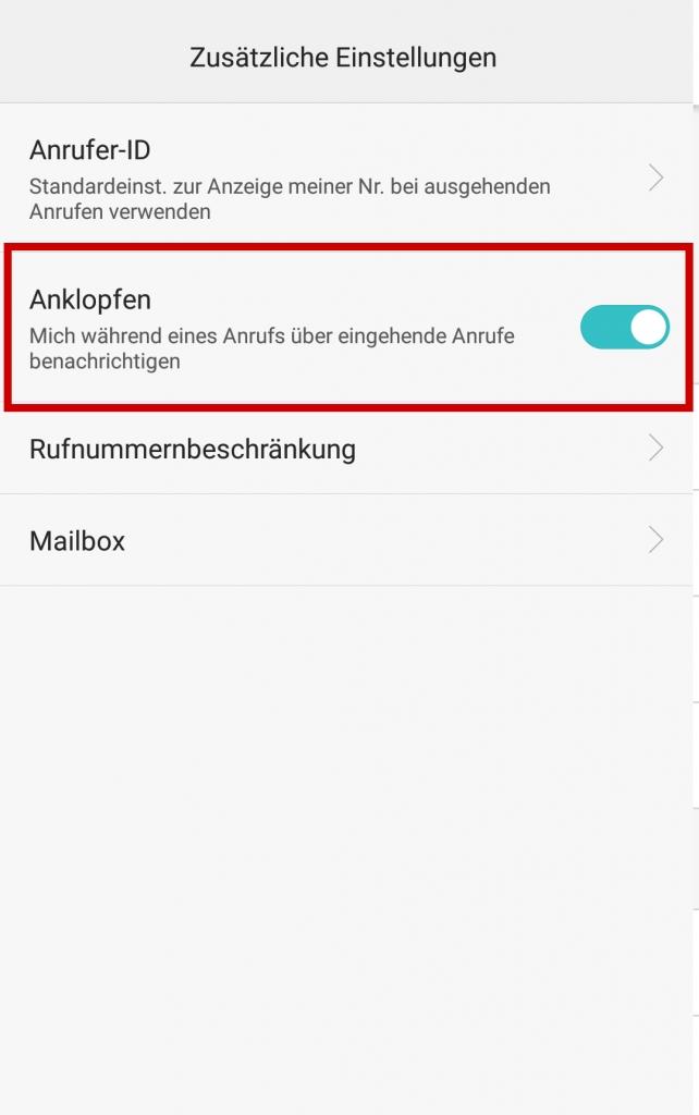 android anklopfen aktivieren screenshot 12408c99