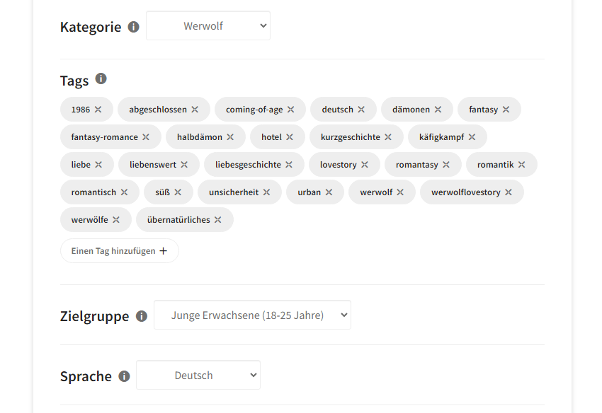 Wattpad veroeffentlichen 02